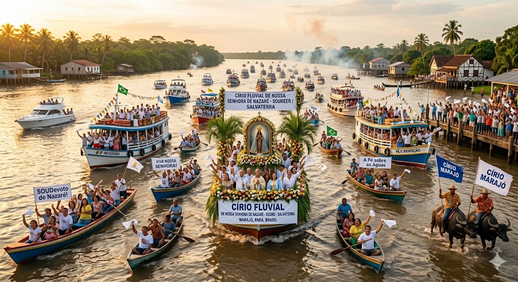 A Fé sobre as Águas: O Círio Fluvial de Soure e Salvaterra