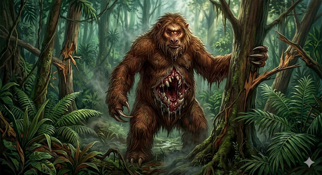 O Mapinguari (O Guardião Feroz da Floresta)