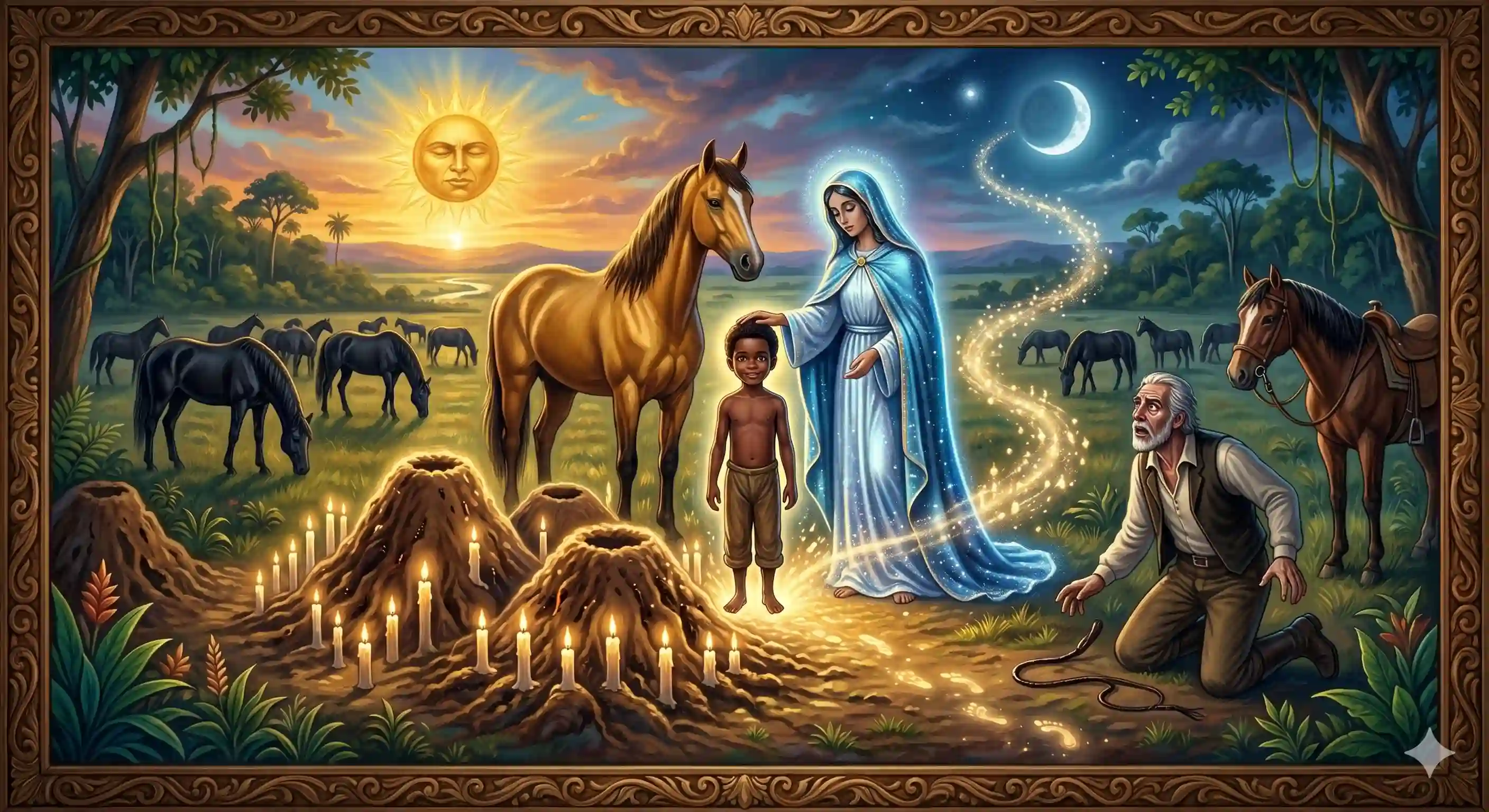 O Milagre das Velas: A Lenda do Negrinho do Pastoreio